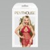 Пеньюар (мини-платье) Penthouse "Libido boost" red в комплекте с трусиками